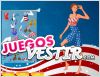 Prueba la moda con los colores de la bandera americana, la moda yankee. Selecciona lo que te guste y pruebale las prendas y complementos para ver que tal le quedan. No olvides un bonito peinado para complementar el modelo que hayas creado.