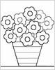 Juegos  colorea las flores