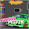Juegos  coche deportivo para colorear