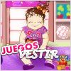 Juegos  lindo vestido de bebe