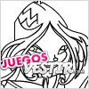 Juegos  colorea a las winx