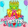 Juegos  pastel de cumplea�os para colorear
