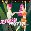 esta pareja va a participar en un concurso de salsa y no saben que ropa usar asi que han decidio contratarte como estilista