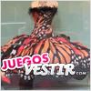 Juegos  puzzle vestido mariposa