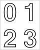 Juegos  los numeros del 0 al 3