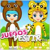 Juegos  traje de animal lindo
