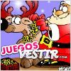 Juegos  colorear a santa