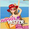 Juegos  becky en la playa