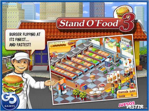 Captura de pantalla del juego Stand O Food 3