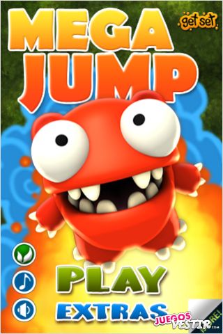 Captura de pantalla del juego Mega Jump