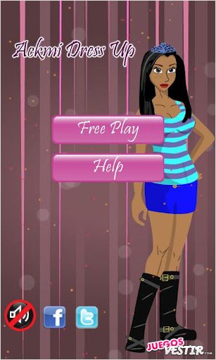 Captura de pantalla del juego Ackmi Dress Up & Jewelry Free